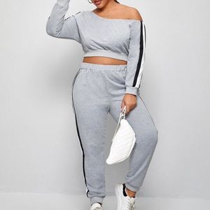 SHEIN Other - Off shoulder sweat suit SHEIN Other - Off shoulder sweat suit